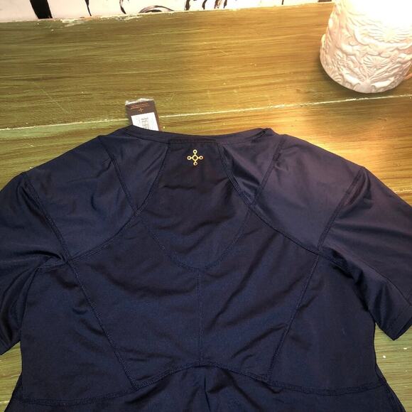 Tommie Copper NWT V-Neck Shoulder A-Line Shirt Dark Navy - Size 3XL - Picture 5 of 5